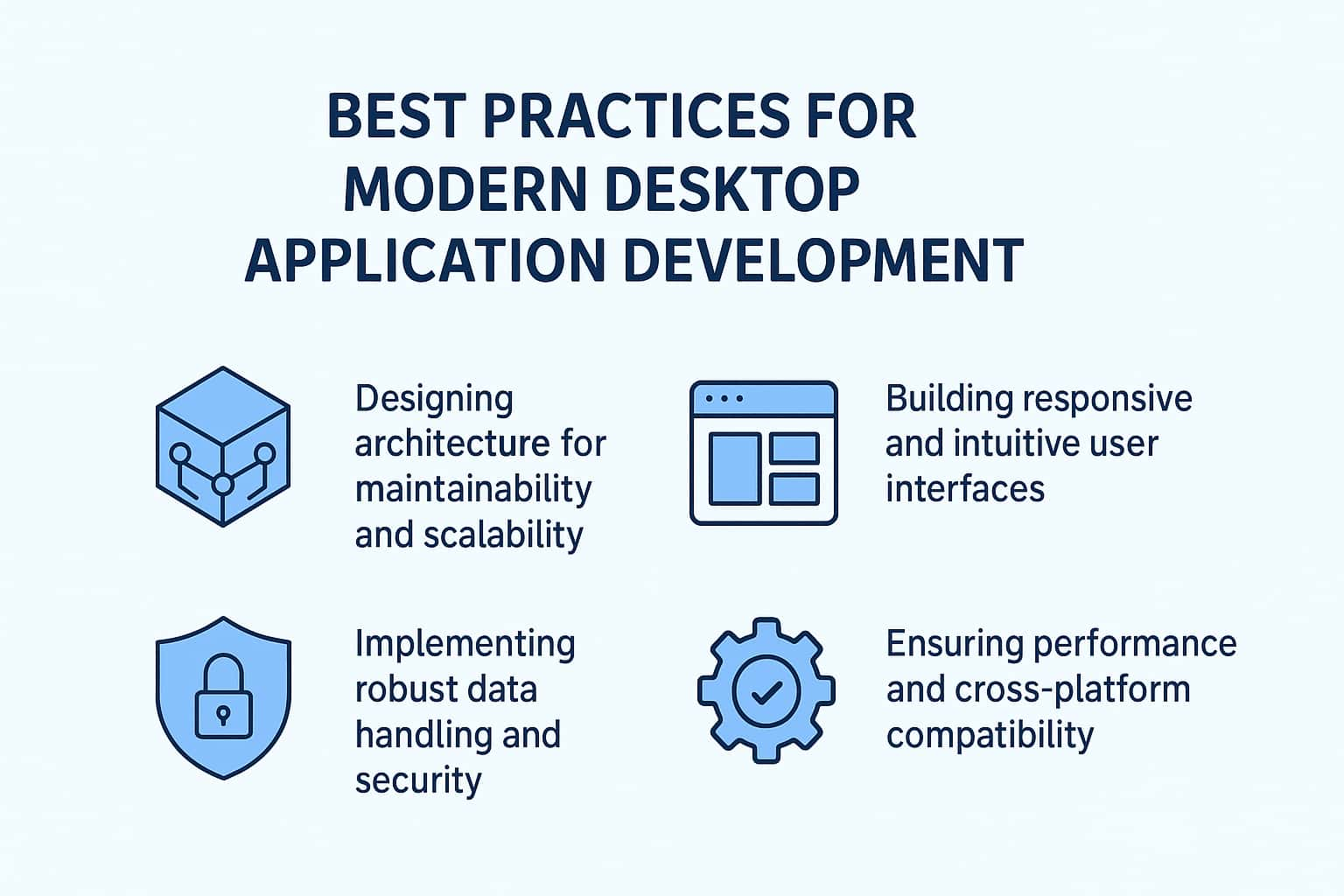 Best Practices for Modern Desktop Application Development